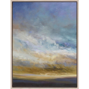 Coastal Clouds I Canvas
