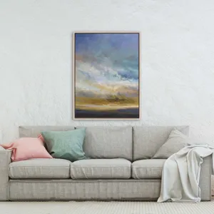 Coastal Clouds I Canvas