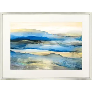 Bluescape 4 Framed Art