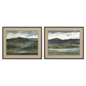 Midnight Ridge S/2 Framed Art