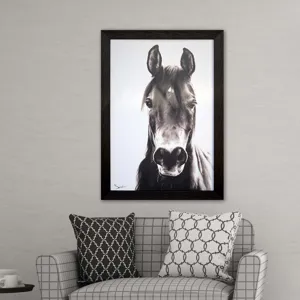 Horse Portrait Framed Art