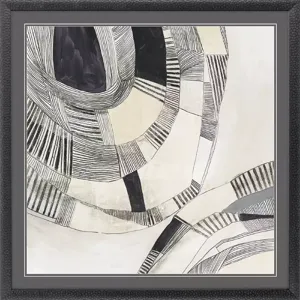 Shadowed Symmetry Framed Art