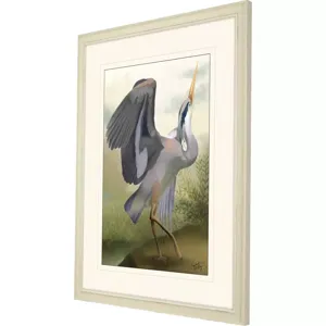 Heron Study I Framed Art