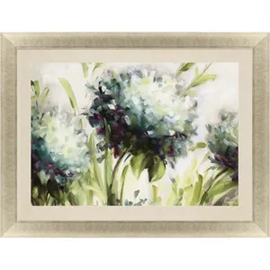 Hydrangea Field Framed Art