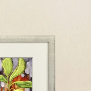 Chickadee with Bonsai Framed Art