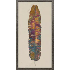 Tropical Banana Leaf II Framed Art