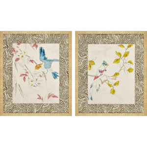 Rustic Paradise II S/2 Framed Art
