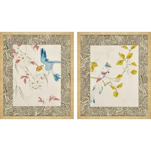 Rustic Paradise II S/2 Framed Art