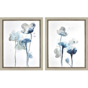 Midnight Blossom II S/2 Framed Art