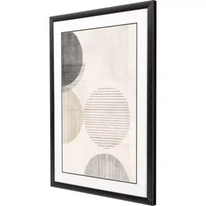 Stitched Spheres II Framed Art