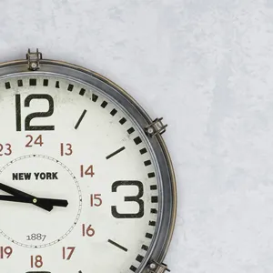 Manhattan Clock Wall Sculpture