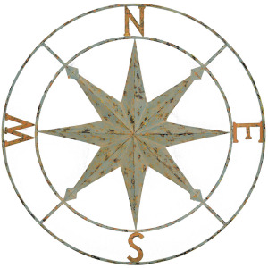 Compass Points Wall Sculpture