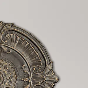 Aged Rosette Wall Sculpture