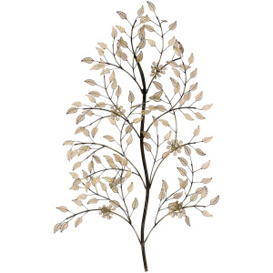 Golden Fling Wall Sculpture