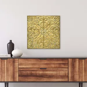 Gilded Journey Wall Sculpture