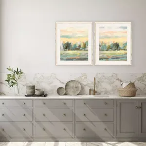 Forest Glow S/2 Framed Art