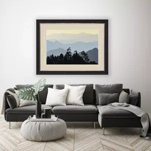 Mountain Light Framed Art