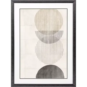 Stitched Spheres I Framed Art