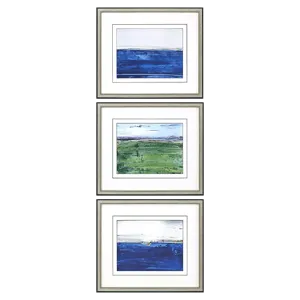 Horizons I S/3 Framed Art