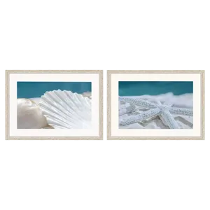 Blue Dune II S/2 Framed Art
