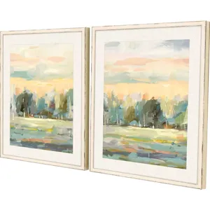 Forest Glow S/2 Framed Art
