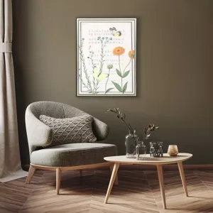 Ephemeral Flourish Framed Art