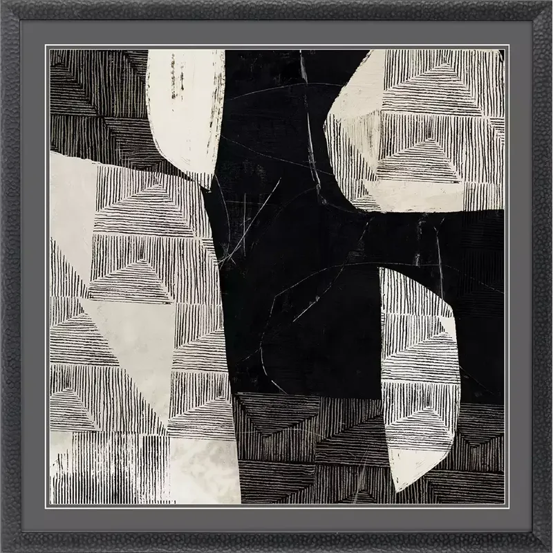 Tangled Darkness Framed Art