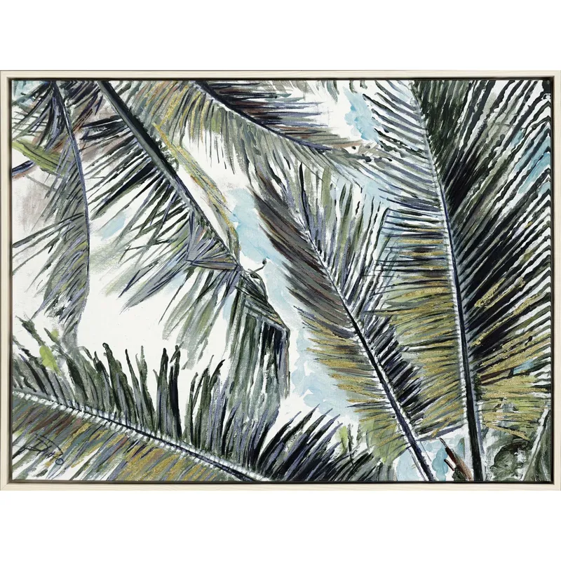 Palms in the Sky Canvas