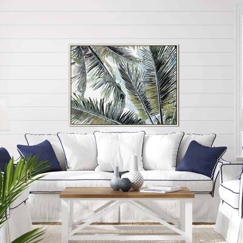 Palms in the Sky Canvas