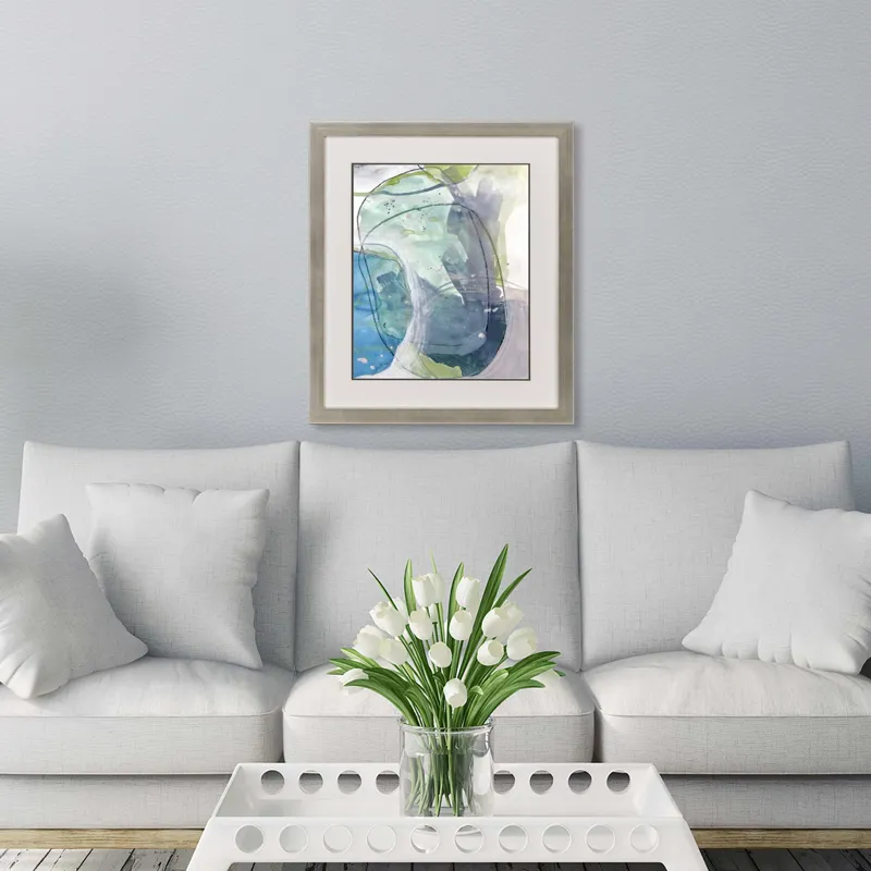 Sea Stone II Framed Art