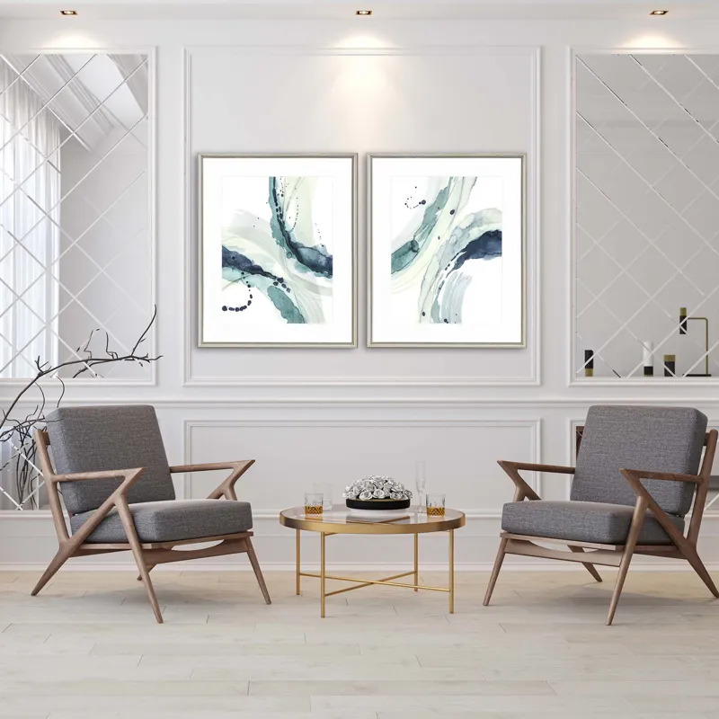 Depth I S/2 Framed Art