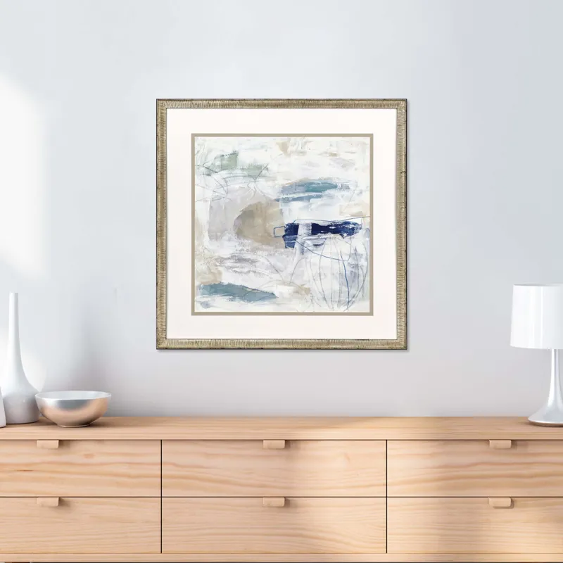 Pebble Coast II Framed Art