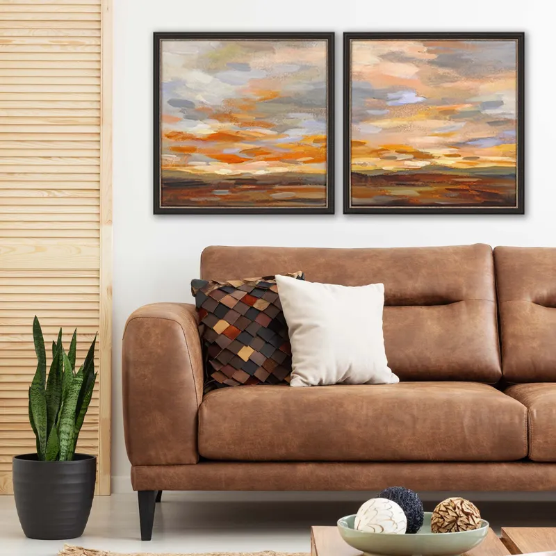 High Desert Sky S/2 Framed Art