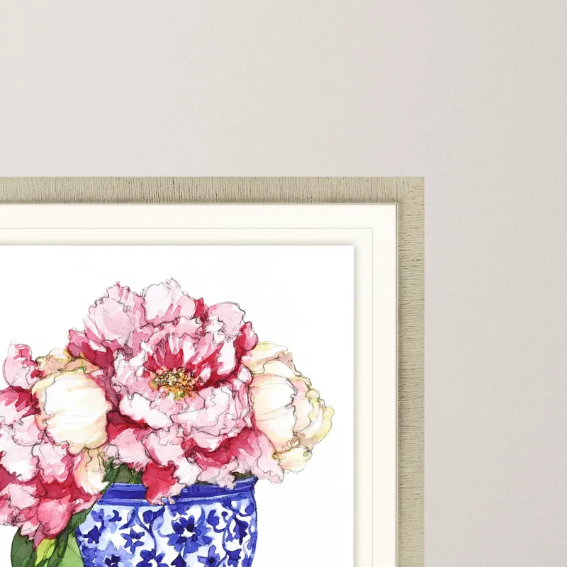 Pretty Petals I Framed Art
