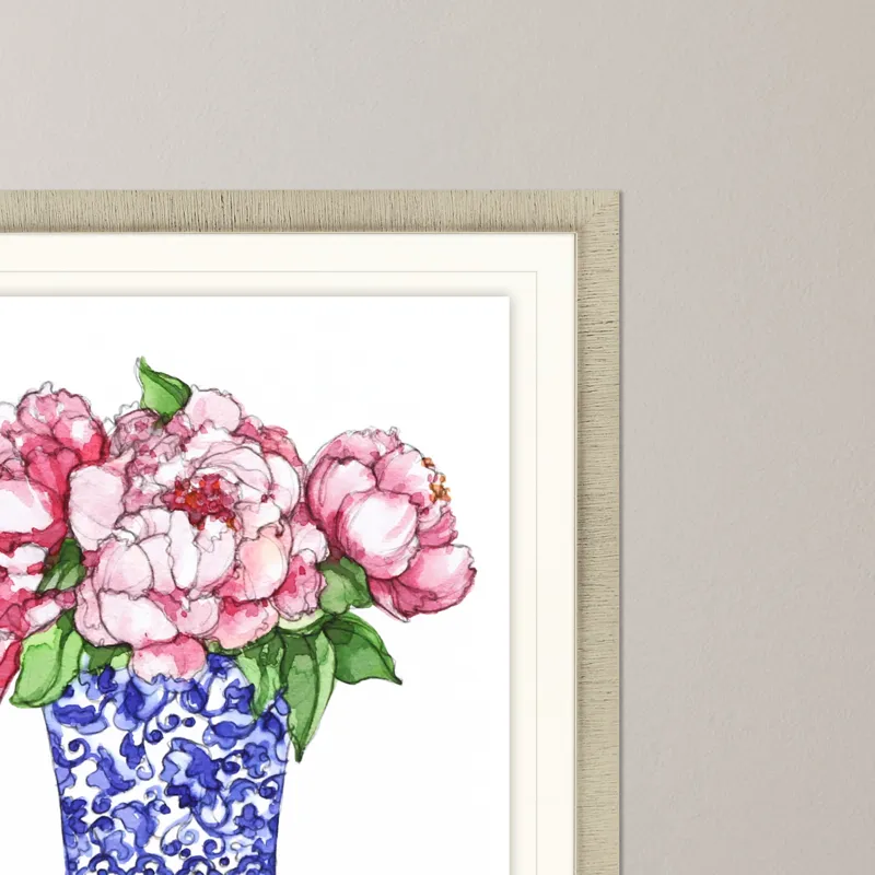 Pretty Petals II Framed Art