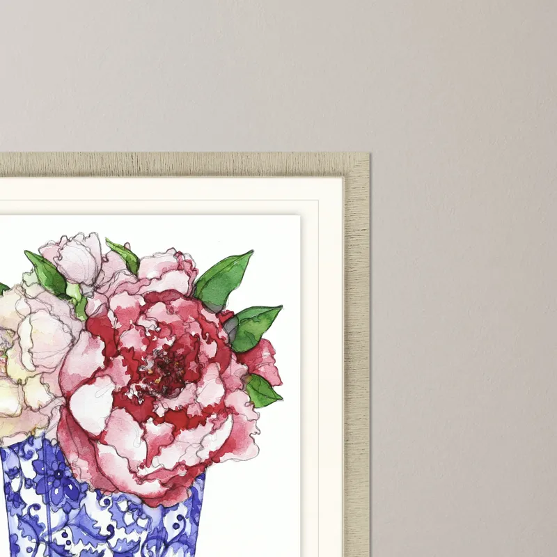 Pretty Petals IV Framed Art
