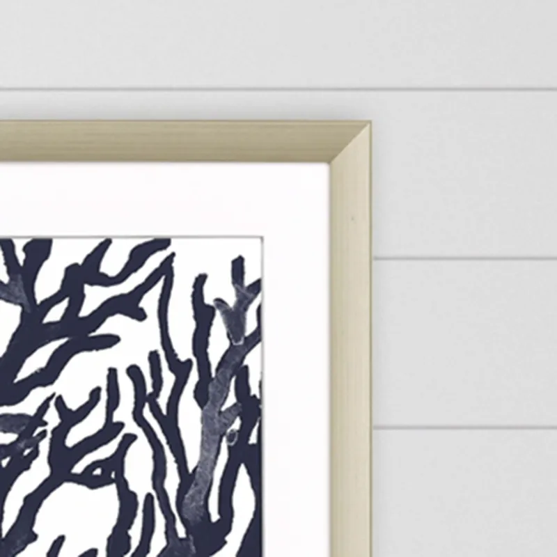 Blue Coral I S/2 Framed Art