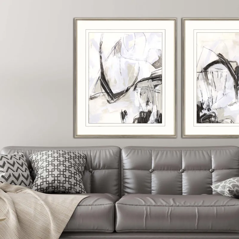 Neutral Boundary I Framed Art