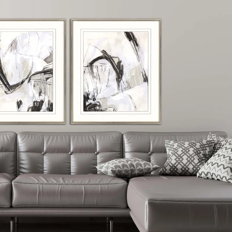 Neutral Boundary II Framed Art