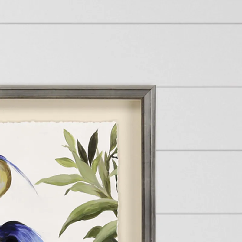 Blue Heron Framed Art