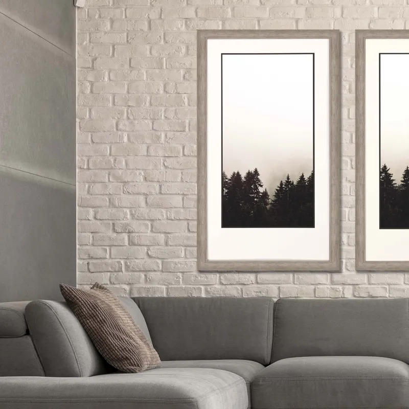 Misty Peak I Framed Art