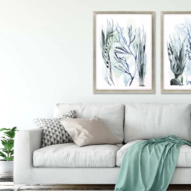 Sea Leaves III Framed Art