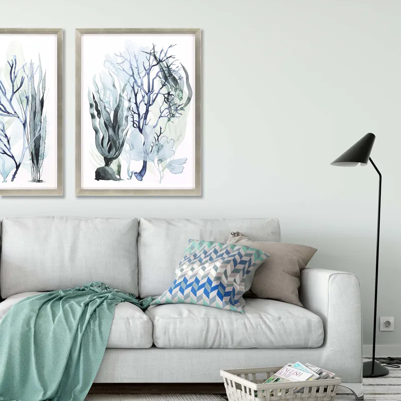 Sea Leaves IV Framed Art
