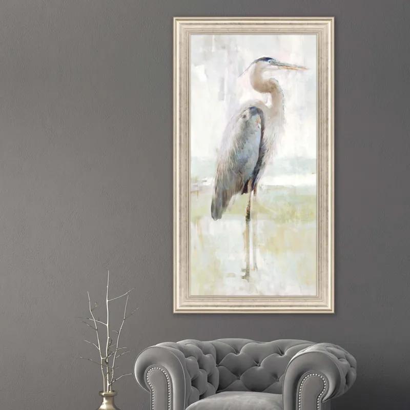 Great Blue Heron Framed Art