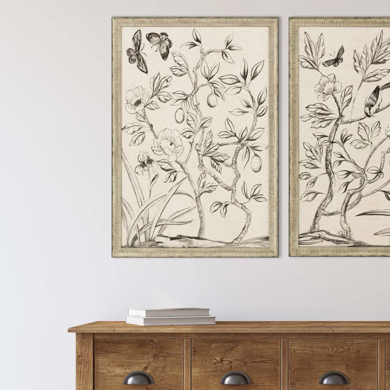 Shimmering Garden I Framed Art