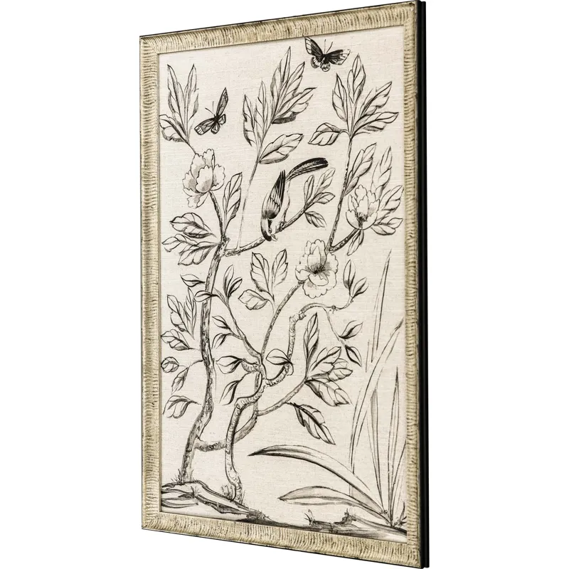 Shimmering Garden II Framed Art