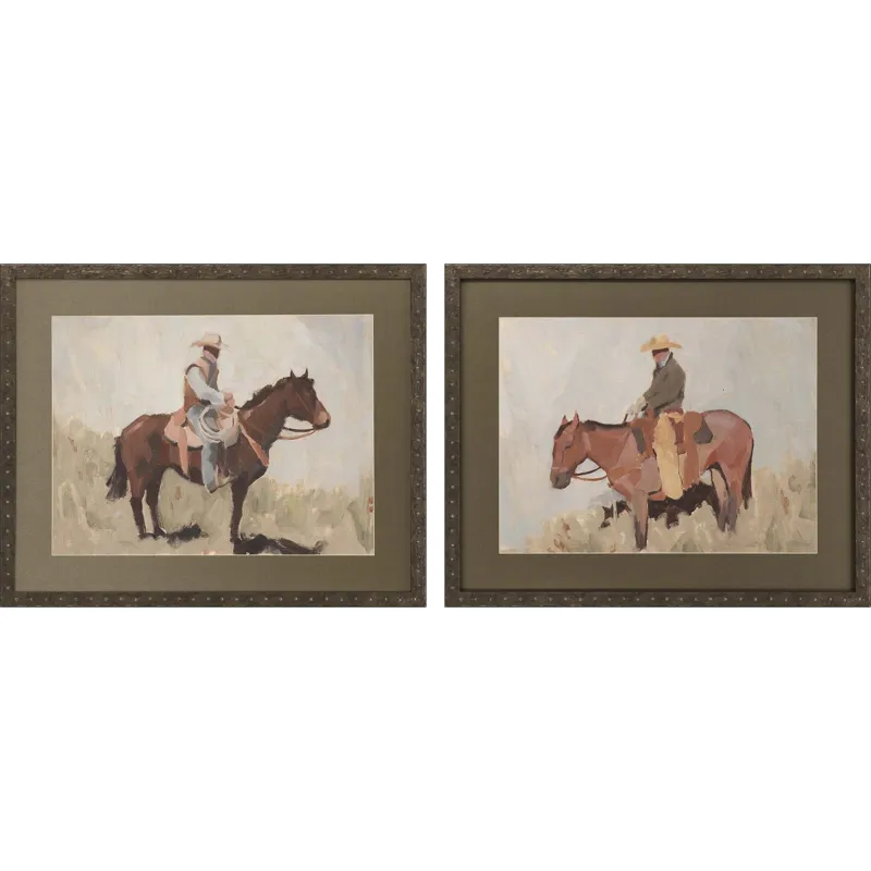 Ranch Hand S/2 Framed Art