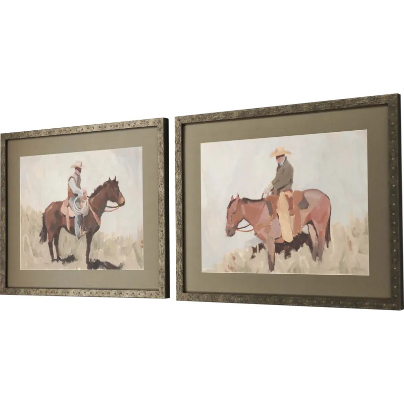 Ranch Hand S/2 Framed Art