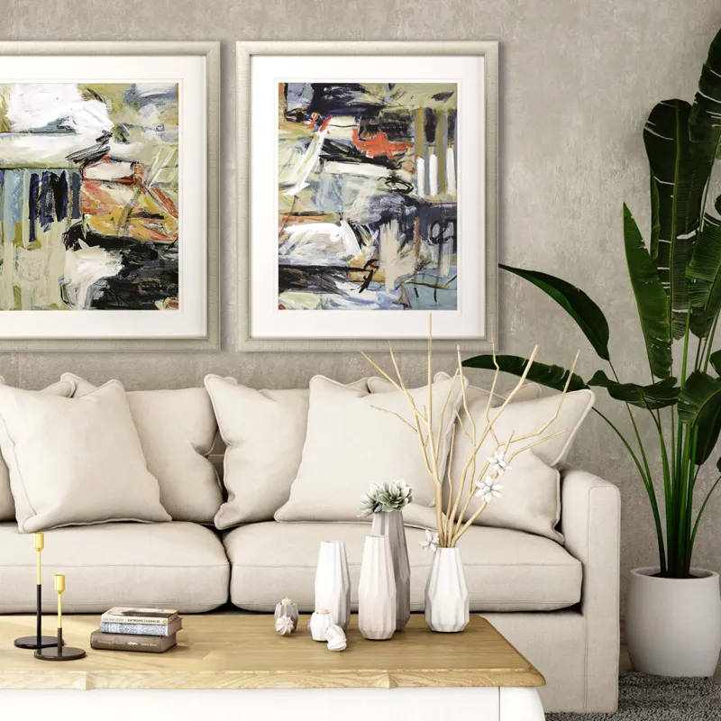 Mainstream II Framed Art