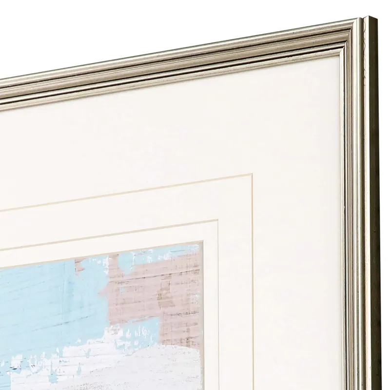 Rustic Mosaic S/4 Framed Art